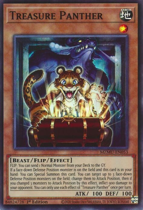 Treasure Panther (MZMU-EN053)  Super Rare