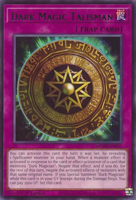 Dark Magic Talisman (MZMU-EN057)  Rare