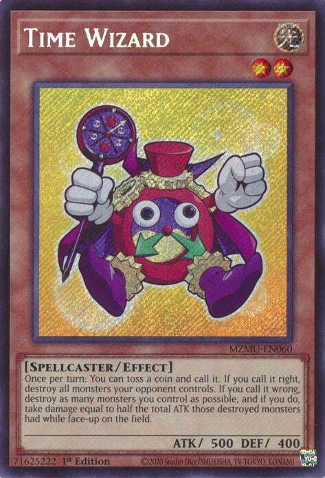 Time Wizard (MZMU-EN060)  Secret Rare
