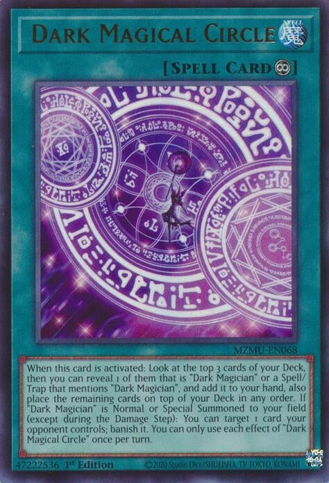 Dark Magical Circle (MZMU-EN068)  Ultra Rare