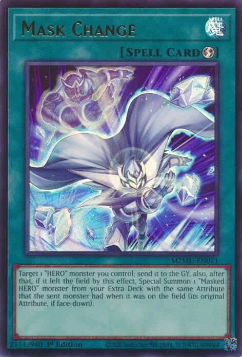 Mask Change (MZMU-EN071)  Ultra Rare