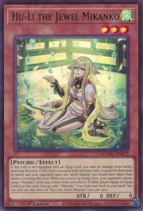 Hu-Li the Jewel Mikanko (MZMU-EN072)  Ultra Rare