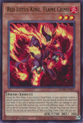 Red Lotus King, Flame Crime (MZMU-EN077)  Ultra Rare
