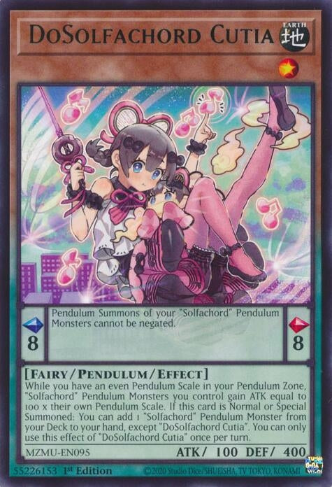 DoSolfachord Cutia (MZMU-EN095)  Rare