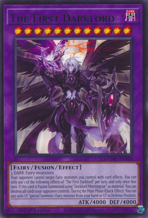 The First Darklord (MZMU-EN100)  Rare