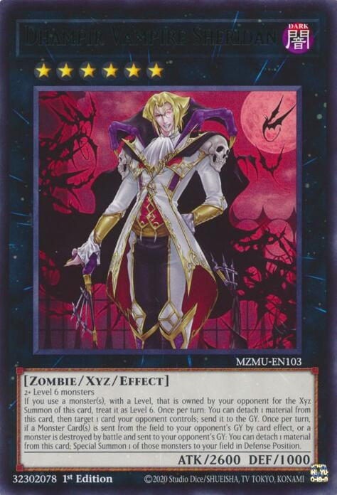 Dhampir Vampire Sheridan (MZMU-EN103)  Rare