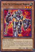 Alpha The Electromagnet Warrior (MZMU-EN080)  Rare