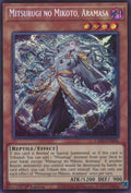 Mitsurugi no Mikoto, Aramasa  (L26D-ENM06) Secret Rare
