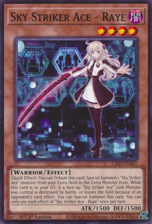 Sky Striker Ace - Raye (L26D-ENS01)  Common