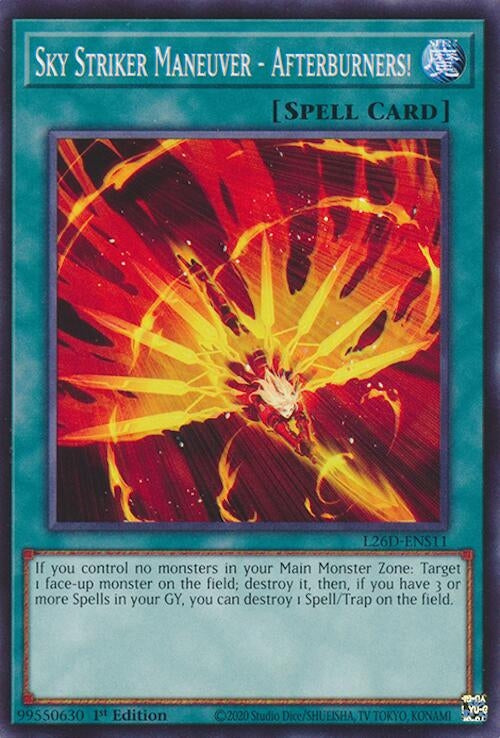 Sky Striker Maneuver - Afterburners! (L26D-ENS11)  Common
