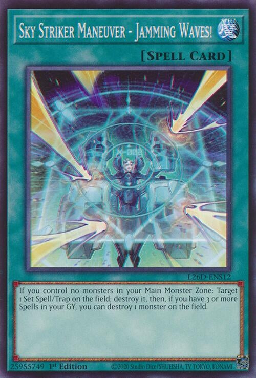 Sky Striker Maneuver - Jamming Waves! (L26D-ENS12)  Common