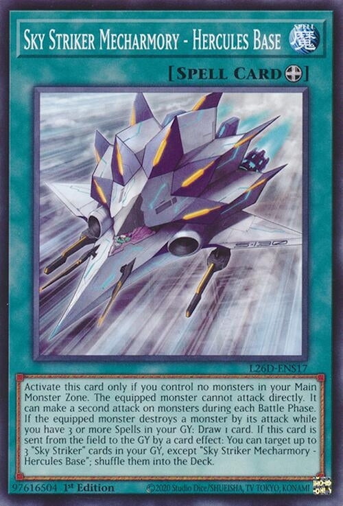 Sky Striker Mecharmory - Hercules Base (L26D-ENS17)  Common