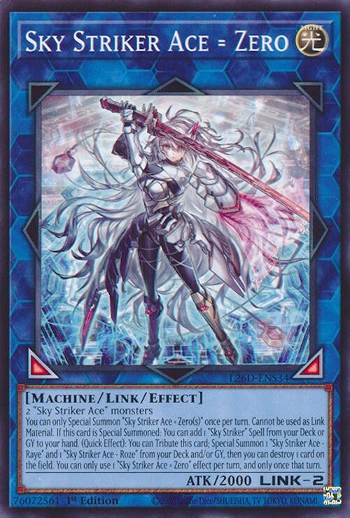 Sky Striker Ace = Zero (L26D-ENS34)  Common