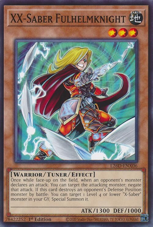 XX-Saber Fulhelmknight (L26D-ENX06)  Common