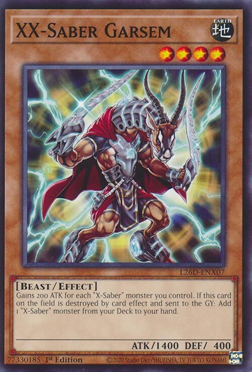 XX-Saber Garsem (L26D-ENX07)  Common