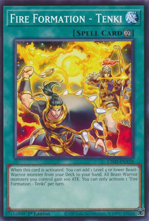 Fire Formation - Tenki (L26D-ENX18)  Common