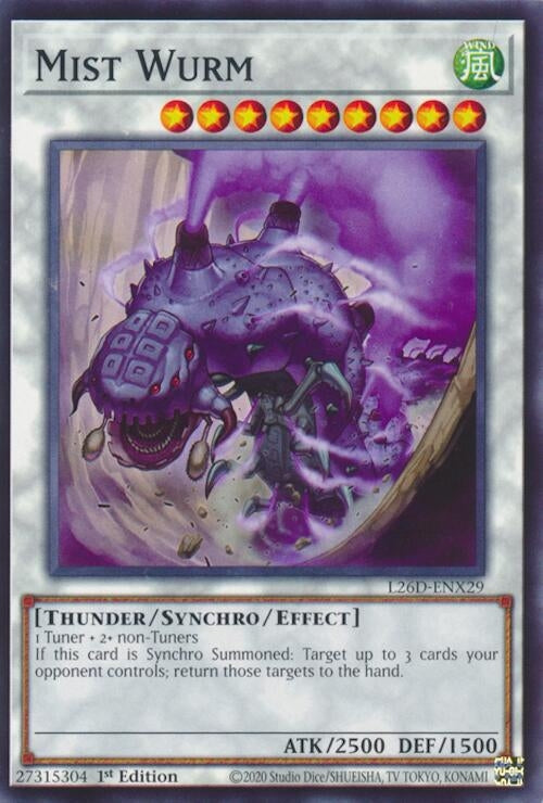 Mist Wurm (L26D-ENX29)  Common