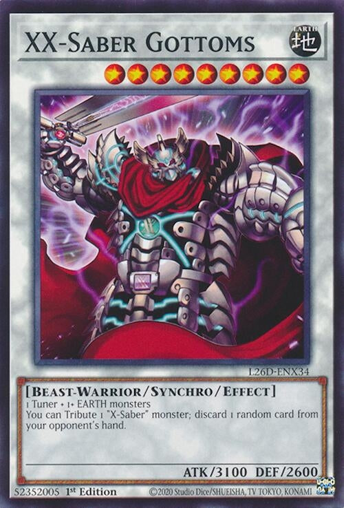 XX-Saber Gottoms (L26D-ENX34)  Common