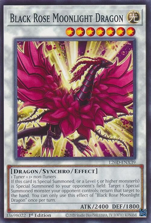 Black Rose Moonlight Dragon (L26D-ENX39)  Common