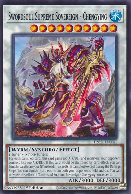 Swordsoul Supreme Sovereign - Chengying (L26D-ENX41)  Common