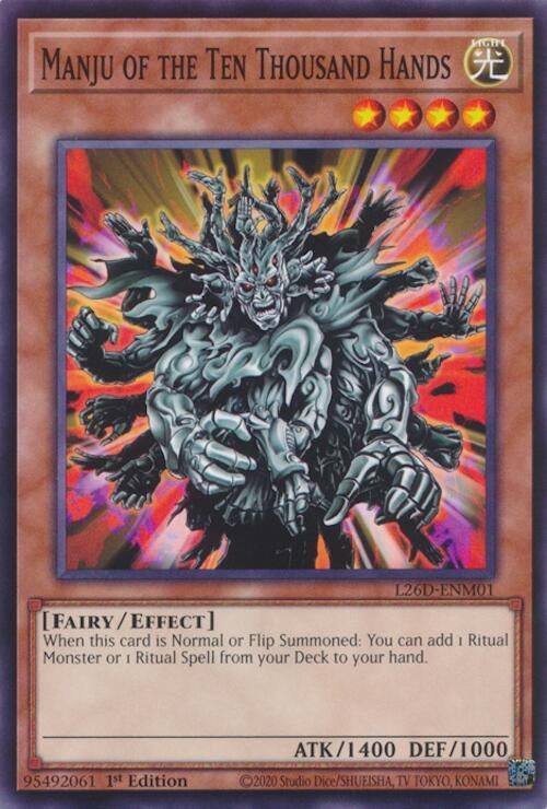 Manju of the Ten Thousand Hands (L26D-ENM01)  Common