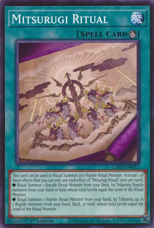 Mitsurugi Ritual (L26D-ENM15)  Common