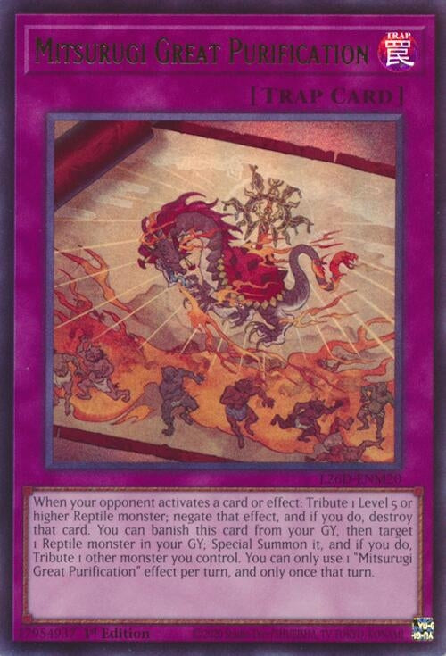 Mitsurugi Great Purification (L26D-ENM20)  Ultra Rare