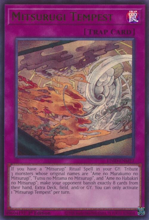 Mitsurugi Tempest (L26D-ENM21)  Ultra Rare