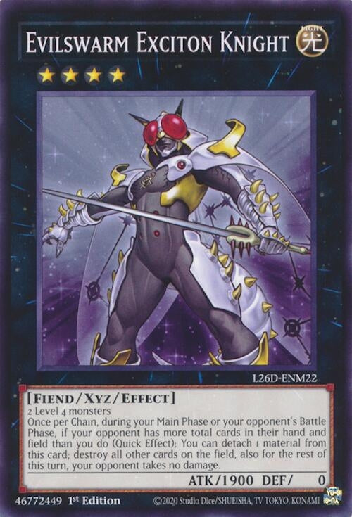Evilswarm Exciton Knight (L26D-ENM22)  Common