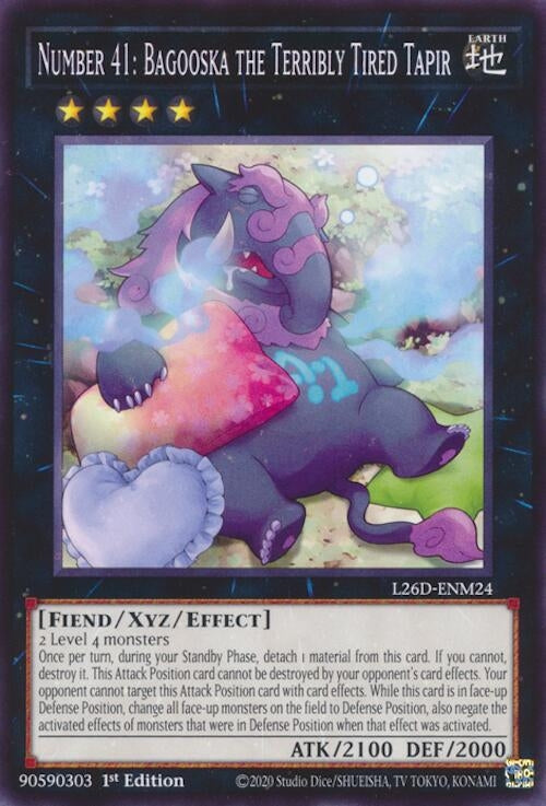 Number 41: Bagooska the Terribly Tired Tapir (L26D-ENM24)  Common
