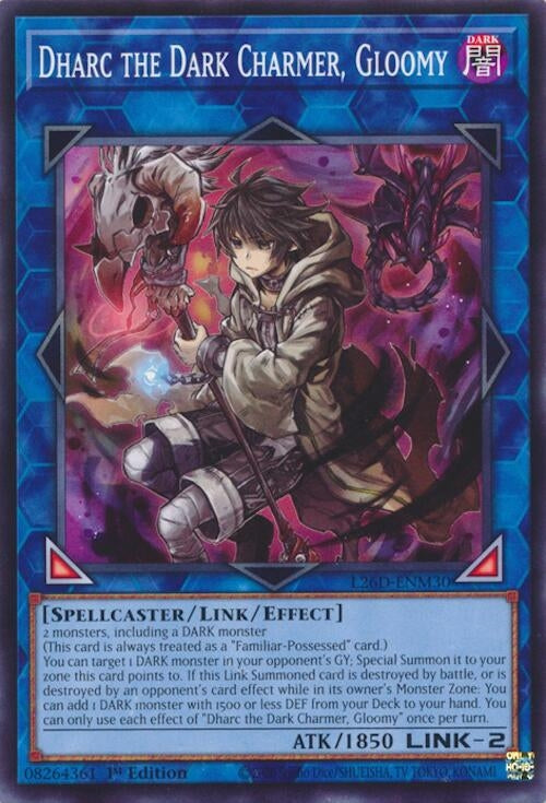Dharc the Dark Charmer, Gloomy (L26D-ENM30)  Common