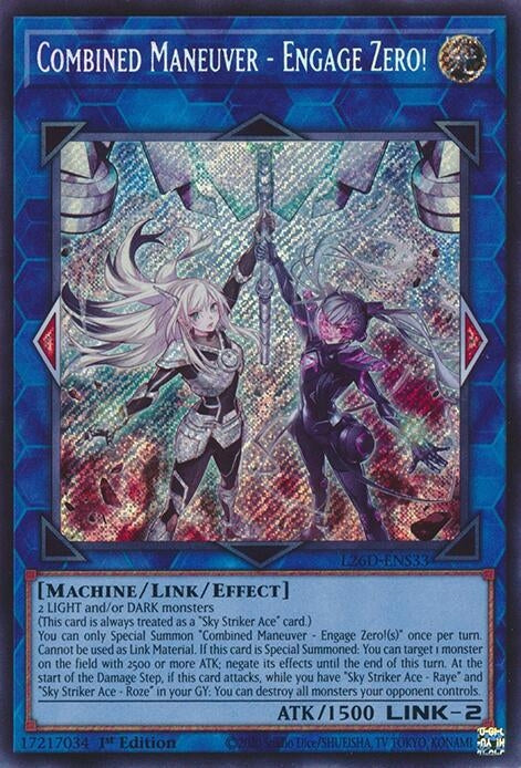 Combined Maneuver - Engage Zero!  (L26D-ENS33)  Secret Rare