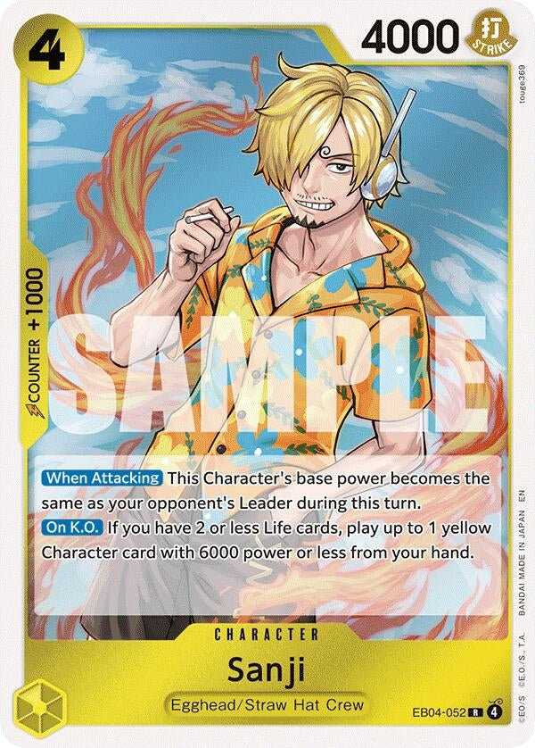 Sanji (EB04-052) (Adventure on Kami's Island)
