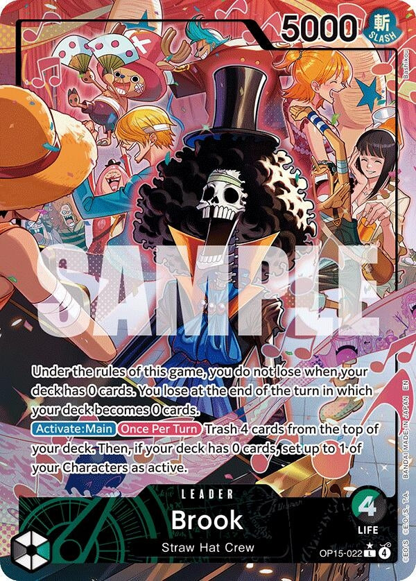Brook (OP15-022) (Alternate Art) (Adventure on Kami's Island)