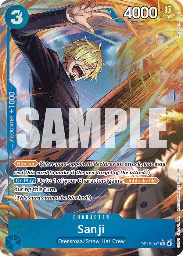 Sanji (OP15-047) (Alternate Art) (Adventure on Kami's Island)
