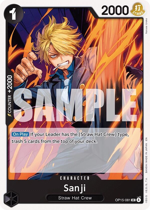 Sanji (OP15-081) (Adventure on Kami's Island)