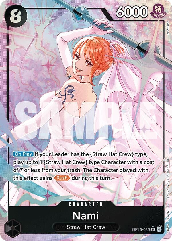 Nami (OP15-086) (Alternate Art) (Adventure on Kami's Island)