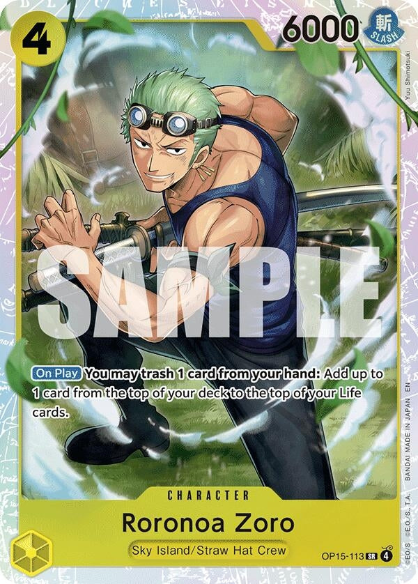 Roronoa Zoro (OP15-113) (Adventure on Kami's Island)