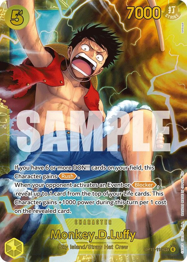 Monkey.D.Luffy (OP15-119) (Adventure on Kami's Island)
