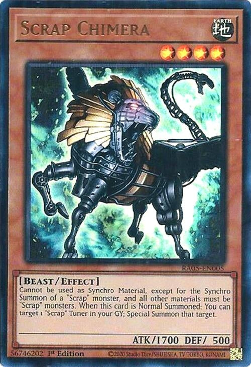 Scrap Chimera (RA05-EN005) Ultra Rare