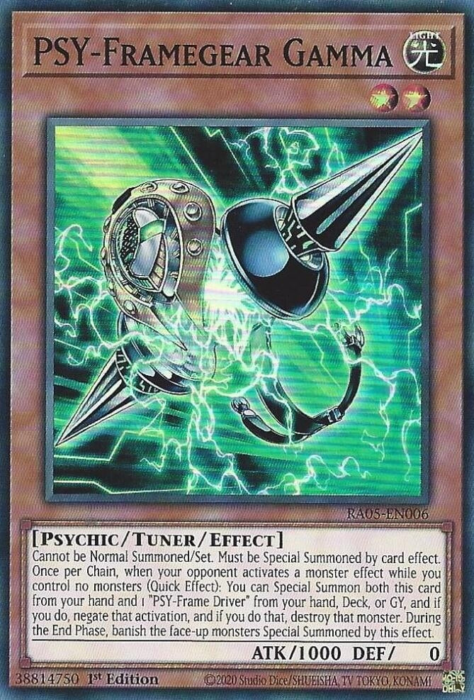 PSY-Framegear Gamma (RA05-EN006) Super Rare