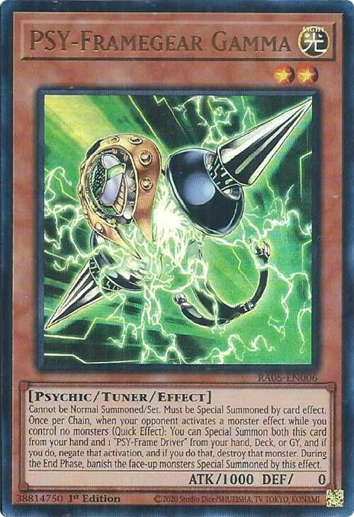 PSY-Framegear Gamma (RA05-EN006) Ultra Rare