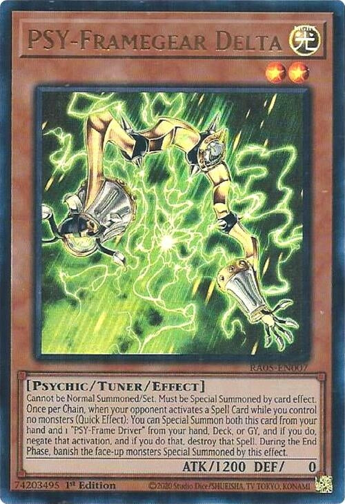 PSY-Framegear Delta (RA05-EN007) Ultra Rare