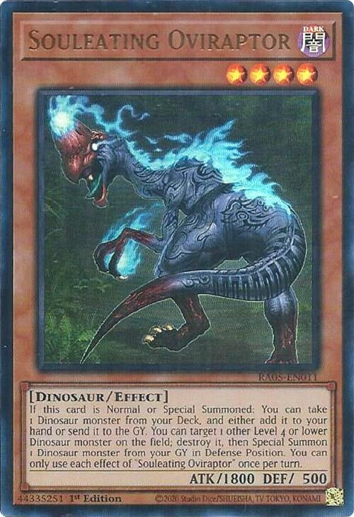Souleating Oviraptor (RA05-EN011) Ultra Rare