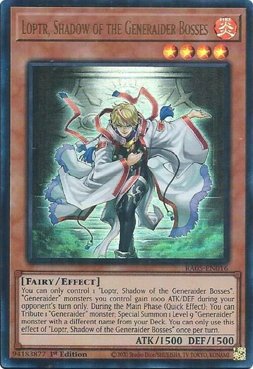 Loptr, Shadow of the Generaider Bosses (RA05-EN016) Ultra Rare