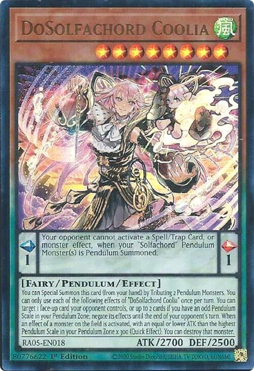DoSolfachord Coolia (RA05-EN018) Ultra Rare