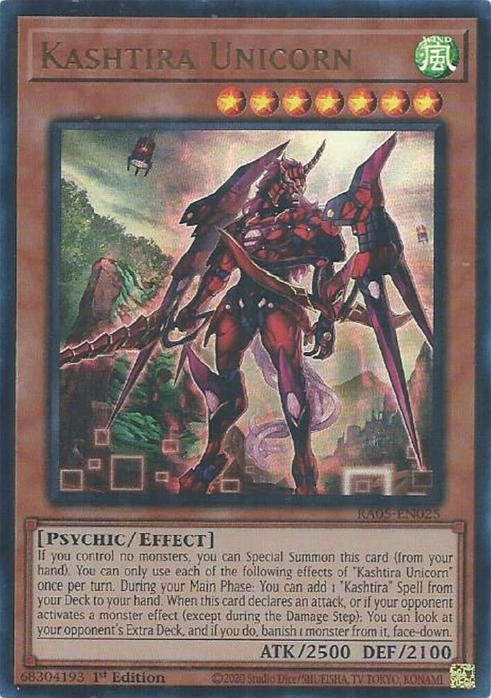 Kashtira Unicorn (RA05-EN025) Ultra Rare