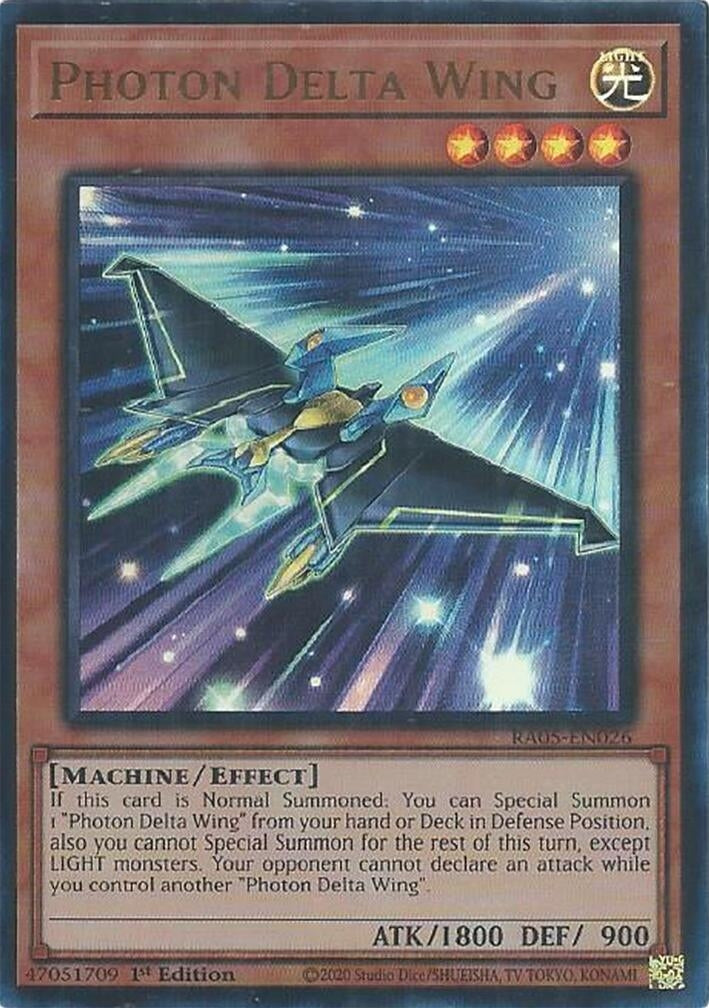 Photon Delta Wing (RA05-EN026) Ultra Rare