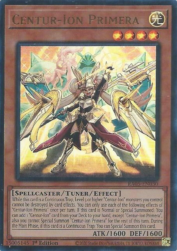 Centur-Ion Primera (RA05-EN030) Ultra Rare