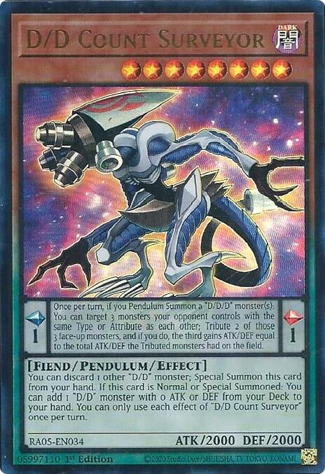 D/D Count Surveyor (RA05-EN034) Ultra Rare